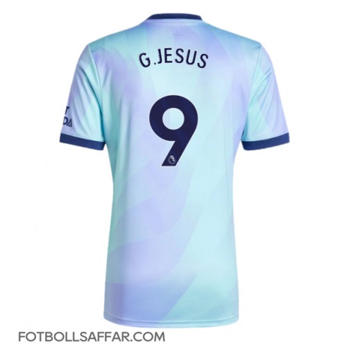 Arsenal Gabriel Jesus #9 Tredjeställ 2024-25 Kortärmad